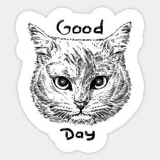 Good day Sticker